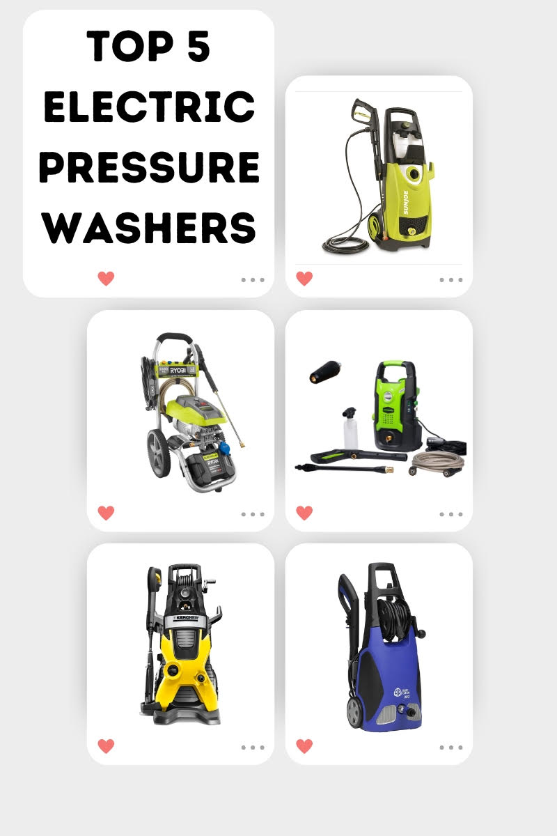 The 5 Best Electric Power Washers of 2024: Power, Performance, and Efficiency