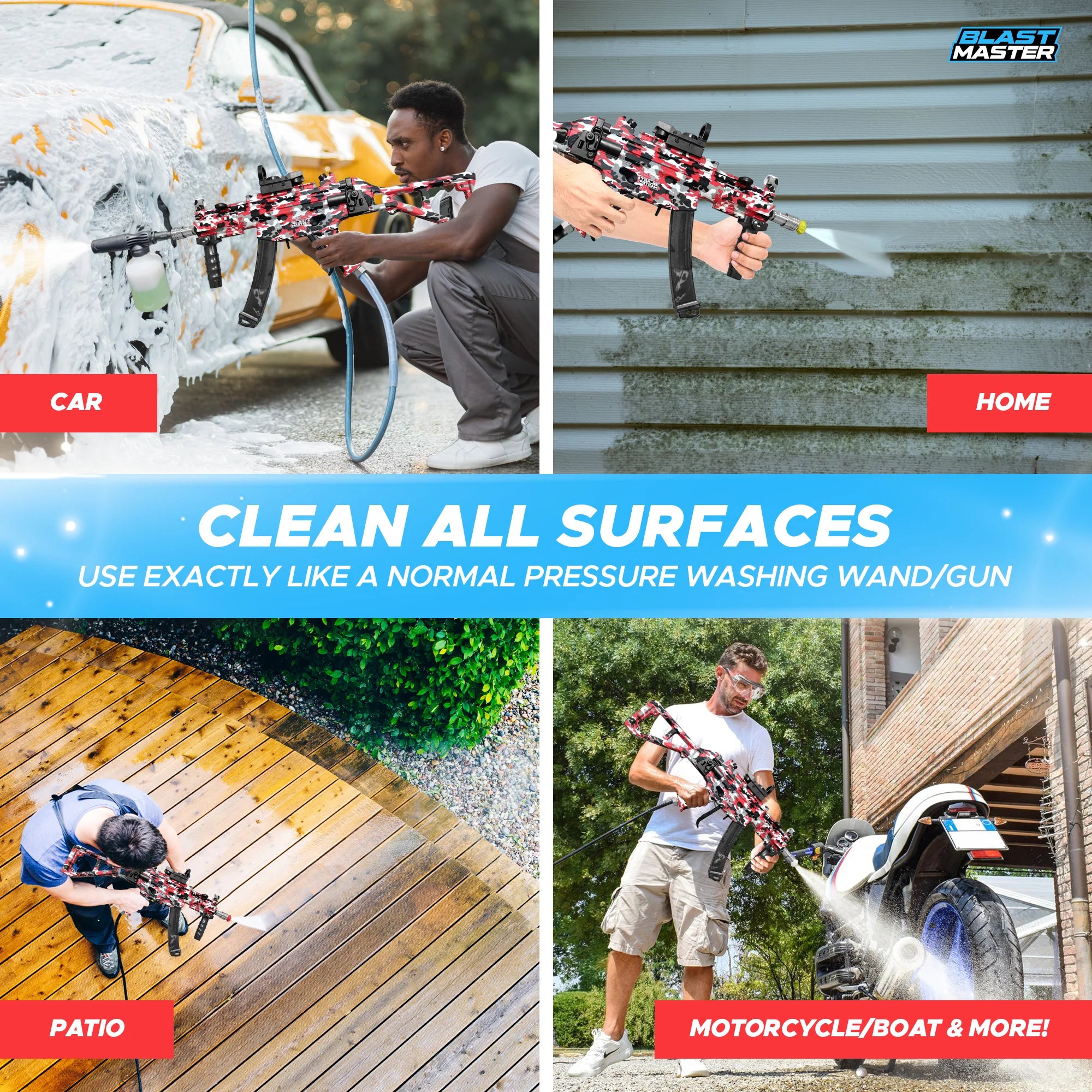 Blast Master Pressure Washer Gun